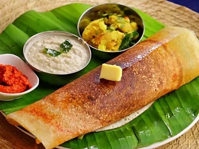 Ghee Rava Masala Dosai