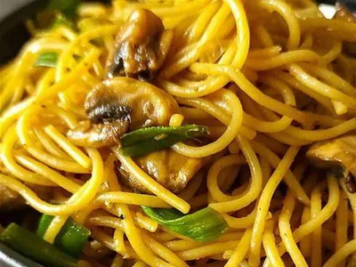 Mushroom Noodles